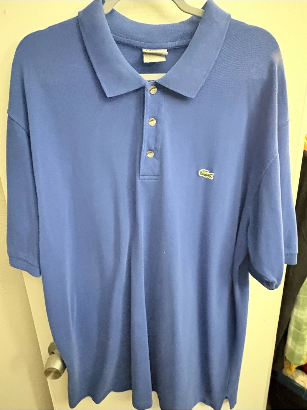 Lacoste Men’s Royal Blue Short-Sleeve Polo